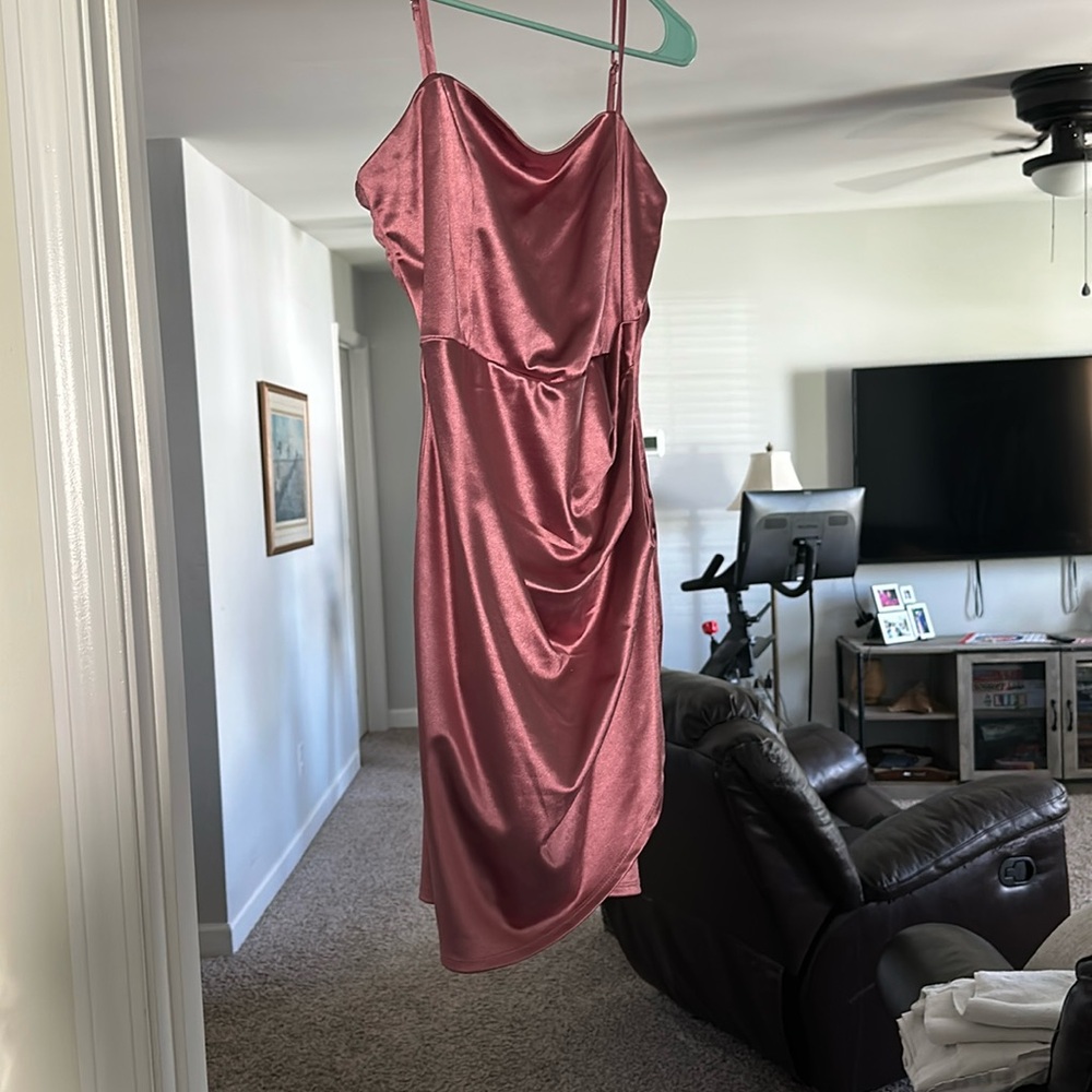 Pink mini dress from Dillard, size medium